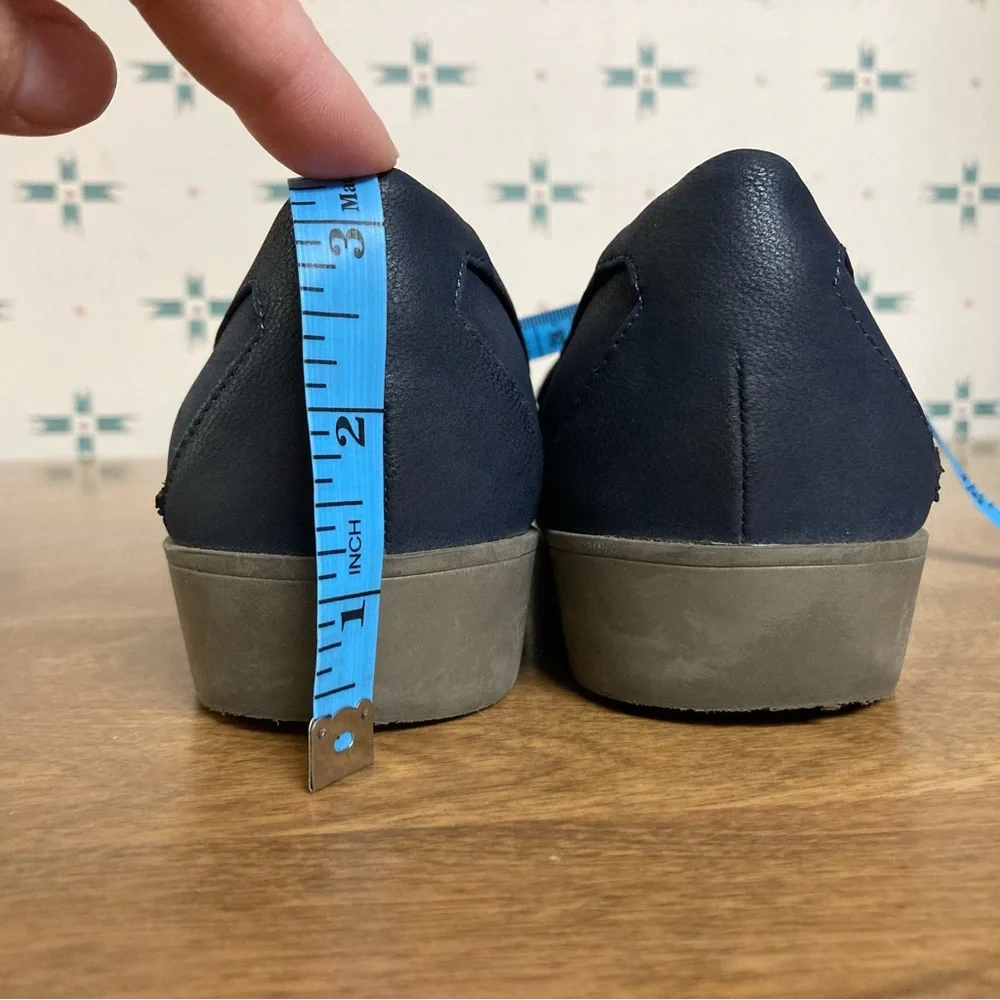 A2 by Aerosoles Clever Navy Blue Slip-ons 7.5